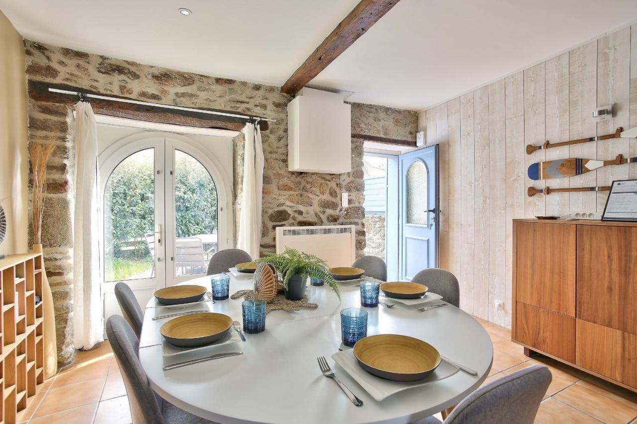 600M Plage Saint-Suliac- Maison Bretonne Pour 4 Exterior foto