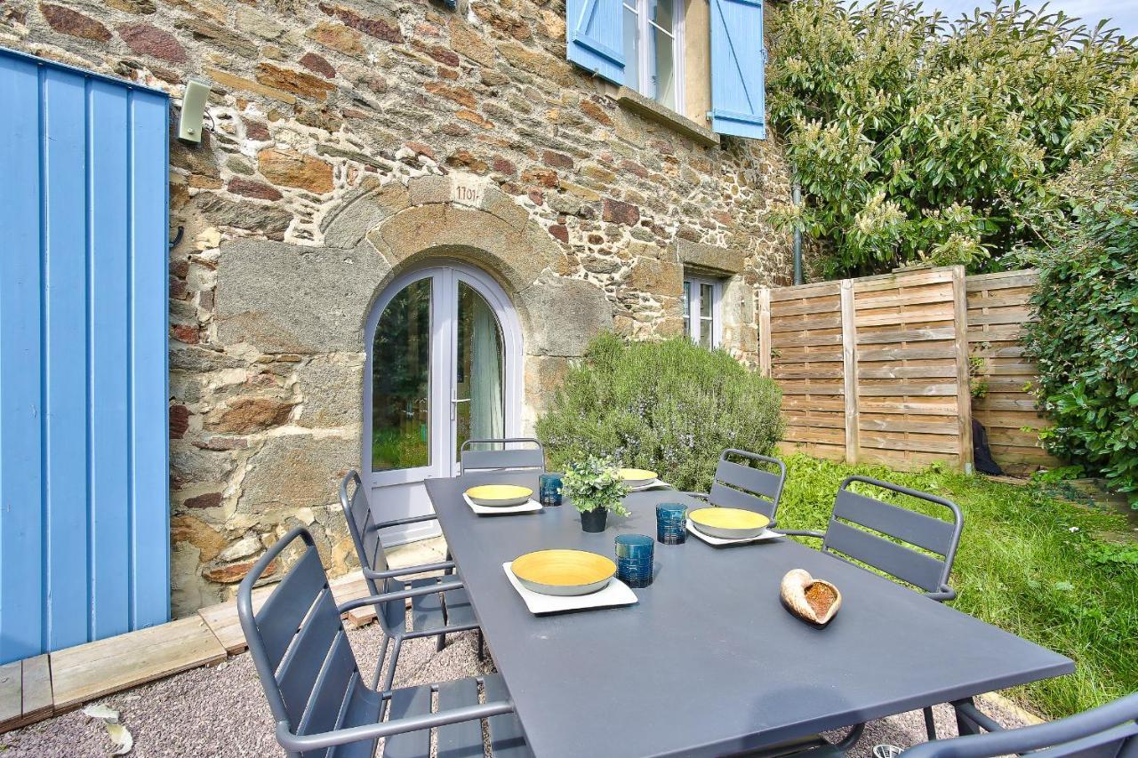 600M Plage Saint-Suliac- Maison Bretonne Pour 4 Exterior foto
